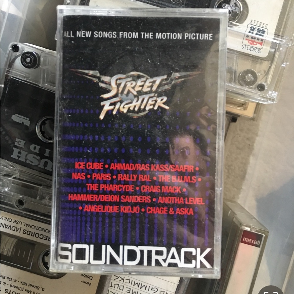 Street Fighter (Cass, Comp)
Media: Mint (M)
Sleeve: Very Good Plus (VG+)